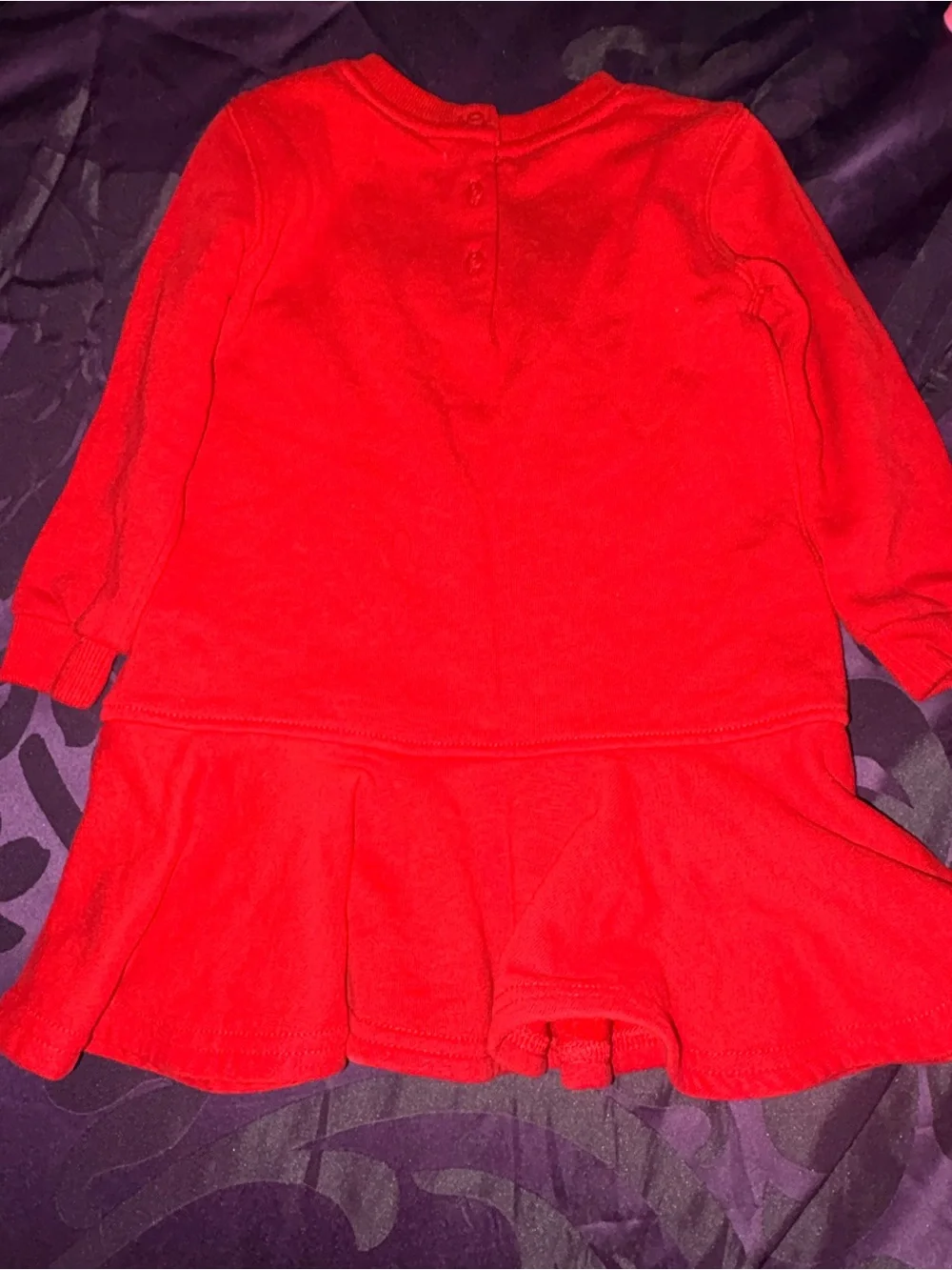 18 month toddler winter polo dress